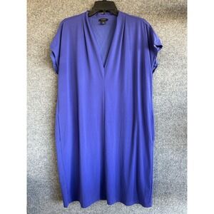 Halogen Purple Slip Dress Lined Size Large‎ H62